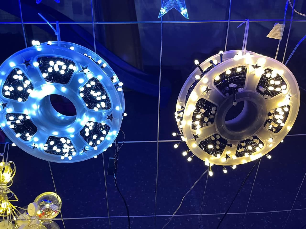 Csodálatos fényfüzérek!